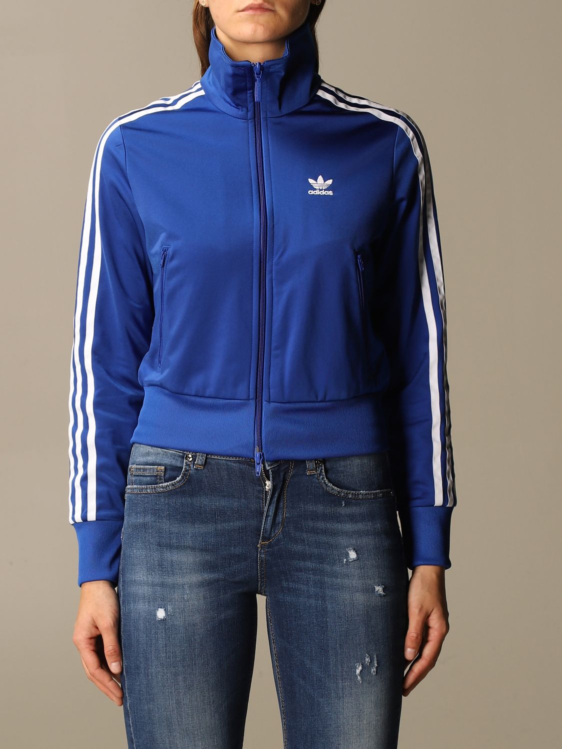woensdag spontaan hebben ADIDAS ORIGINALS: Damen Sweatshirt - Blau | Adidas Originals Sweatshirt  GD2372 online auf GIGLIO.COM