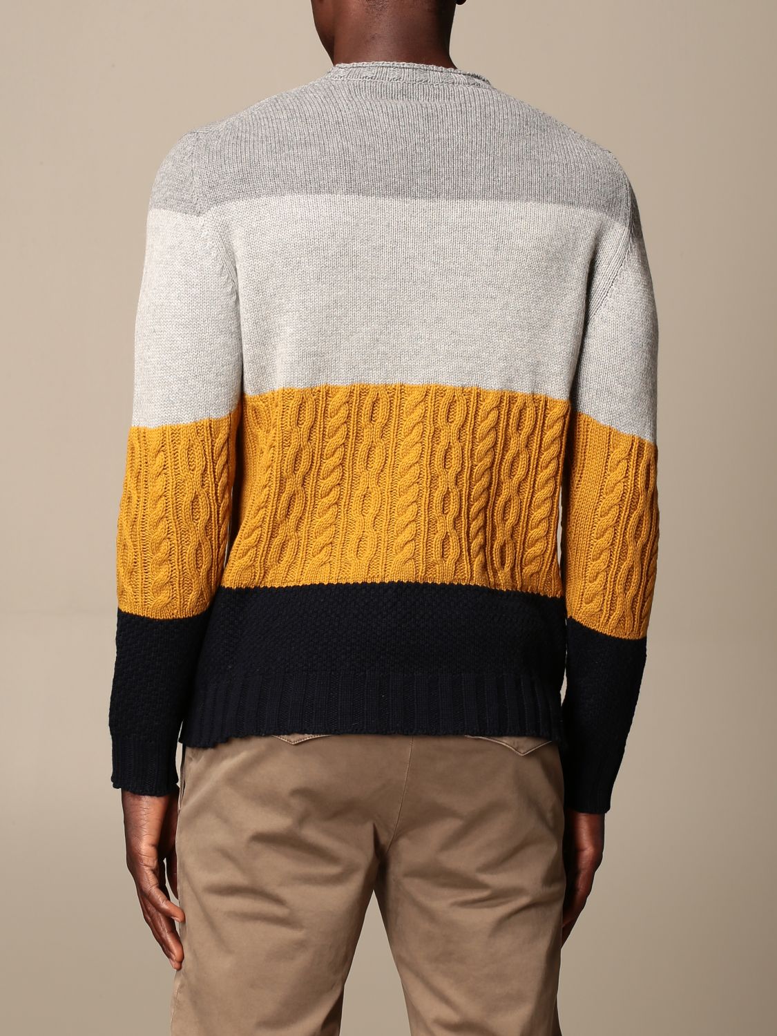 designer crew neck sweater