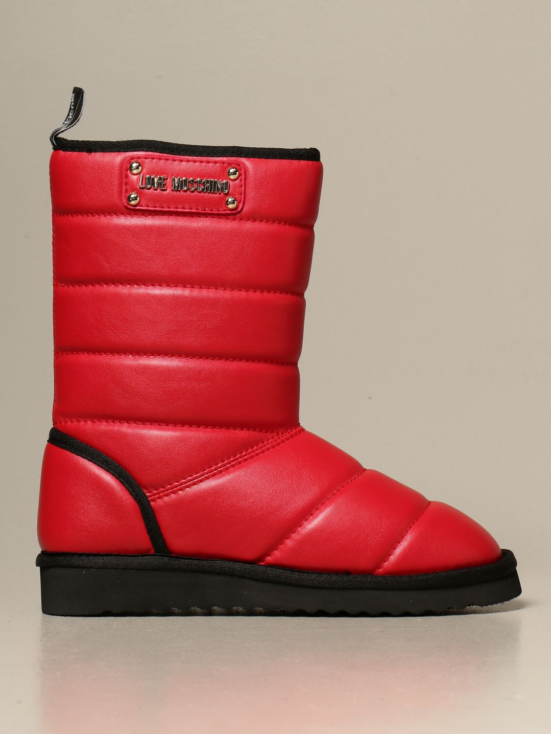 moschino boots womens