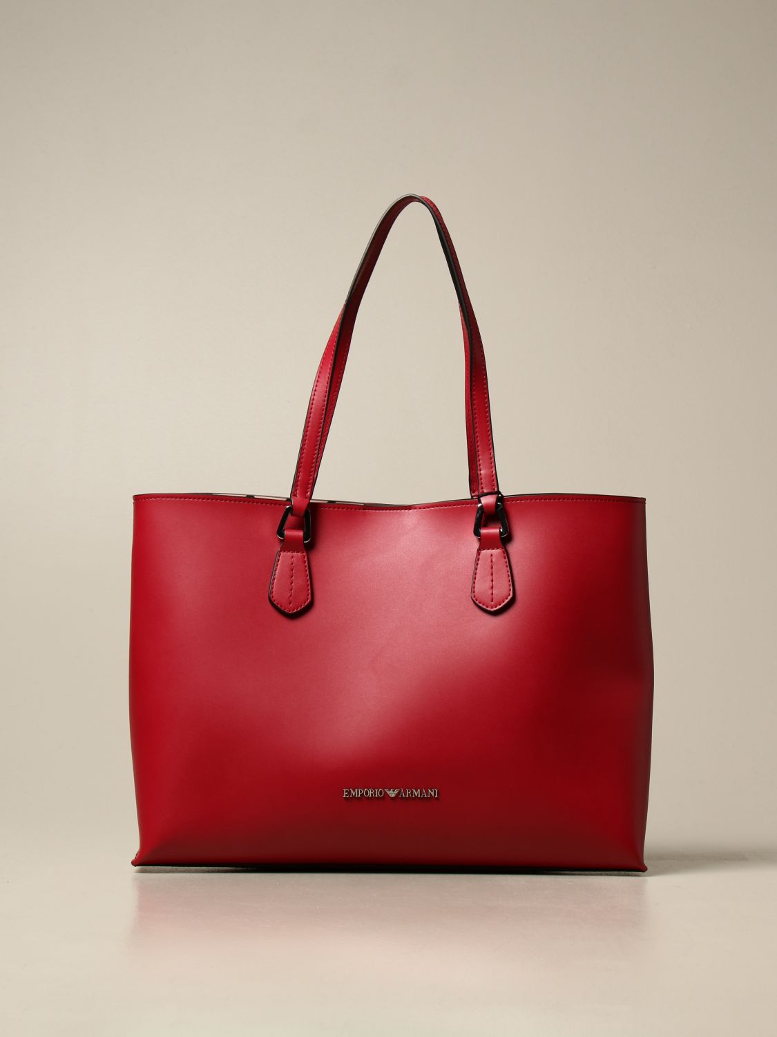 EMPORIO ARMANI: handbag for woman - Burgundy | Emporio Armani handbag