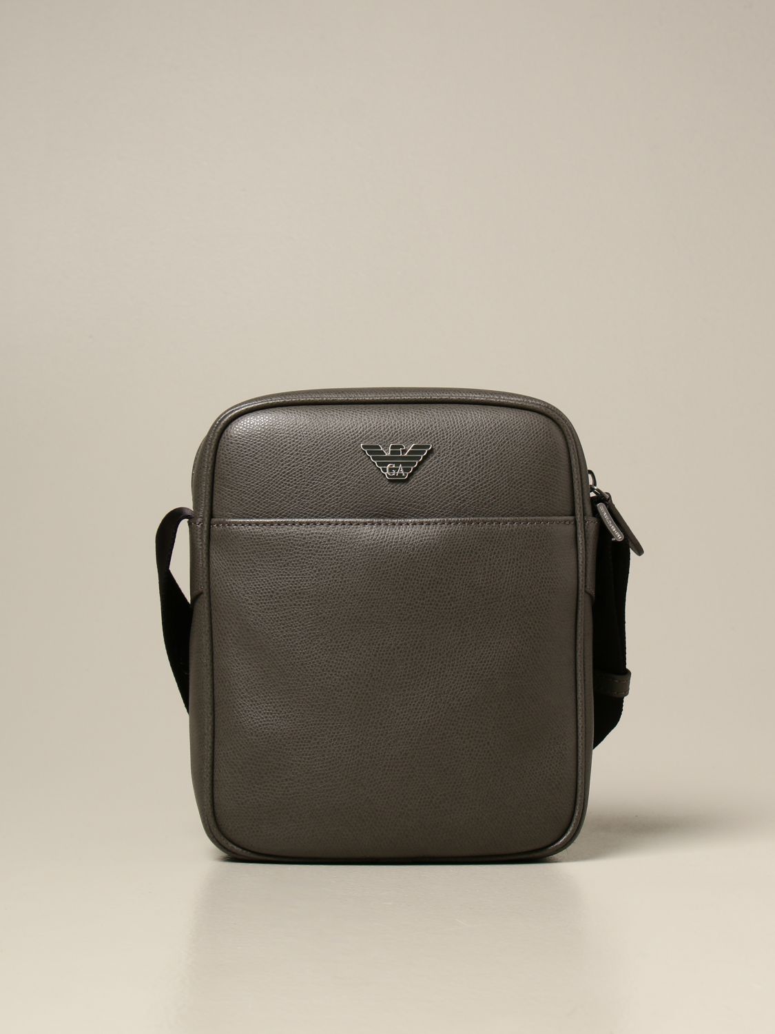 EMPORIO ARMANI: shoulder bag for man - Green | Emporio Armani shoulder bag  Y4M144 YAQ2E online on 