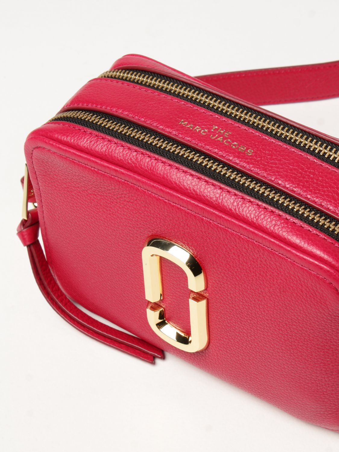 MARC JACOBS: The Softshot leather bag | Crossbody Bags Marc Jacobs