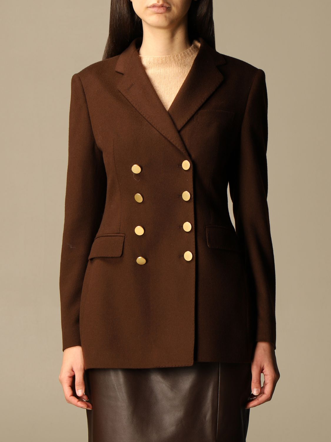 Jacket Tagliatore: Jacket women Tagliatore brown 1