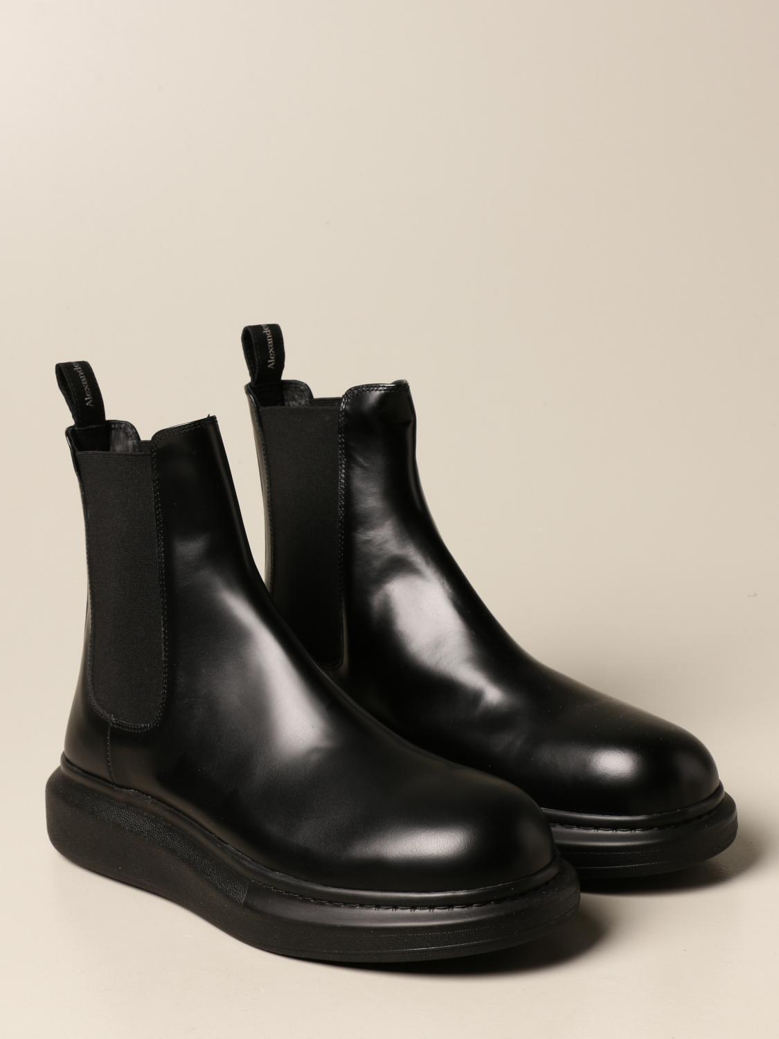 alexander mcqueen boots low