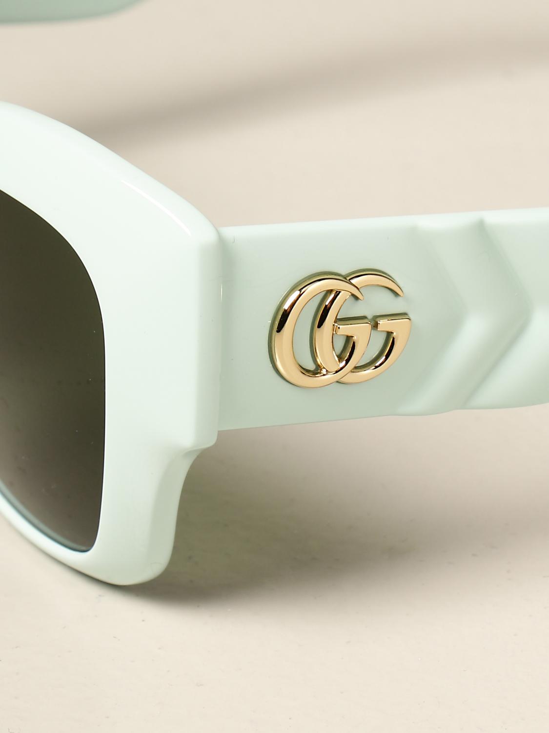 green gucci glasses