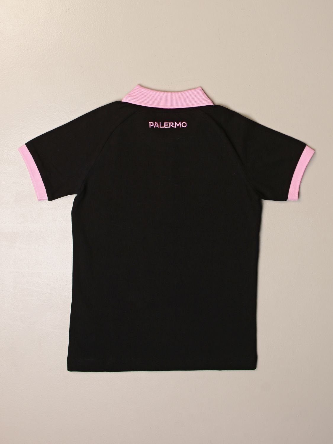 Polo Palermo: Polo avres bambino da gara kappa palermo con logo nero 2