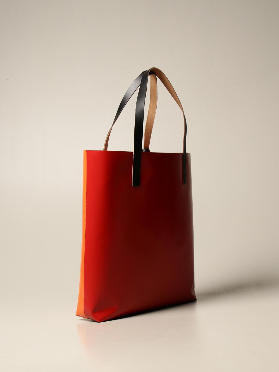 marni pvc shopping bag