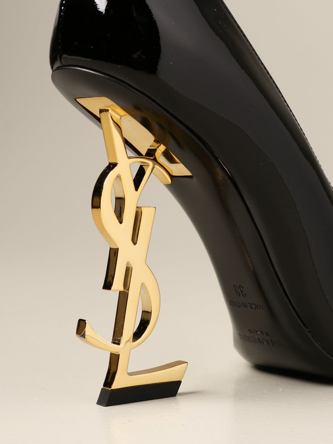 Zapatos de salón Saint Laurent: Zapatos de salón mujer Saint Laurent negro 4