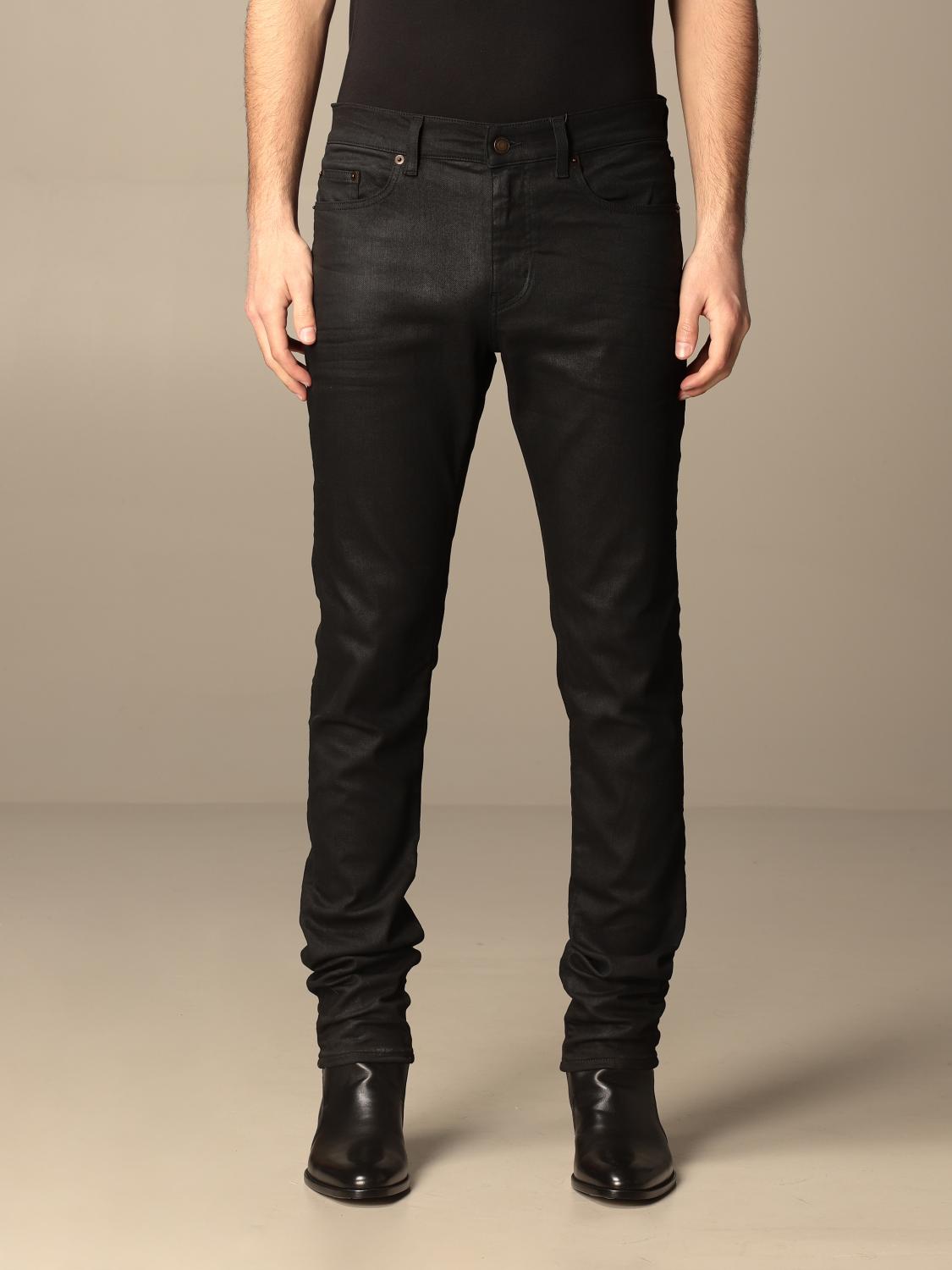 SAINT LAURENT: 5-pocket jeans - Black | SAINT LAURENT jeans 527389 ...