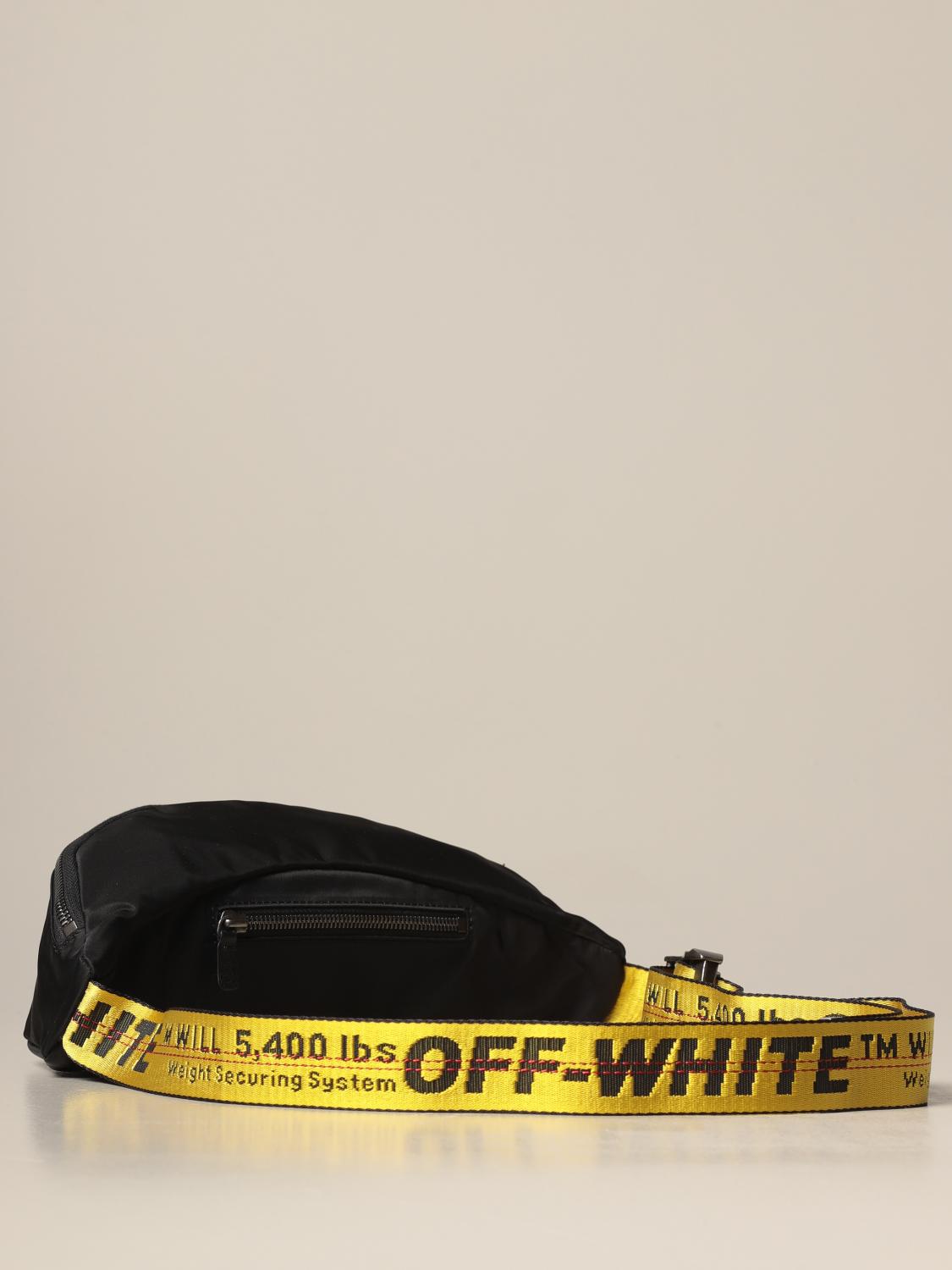 off white black shoulder bag