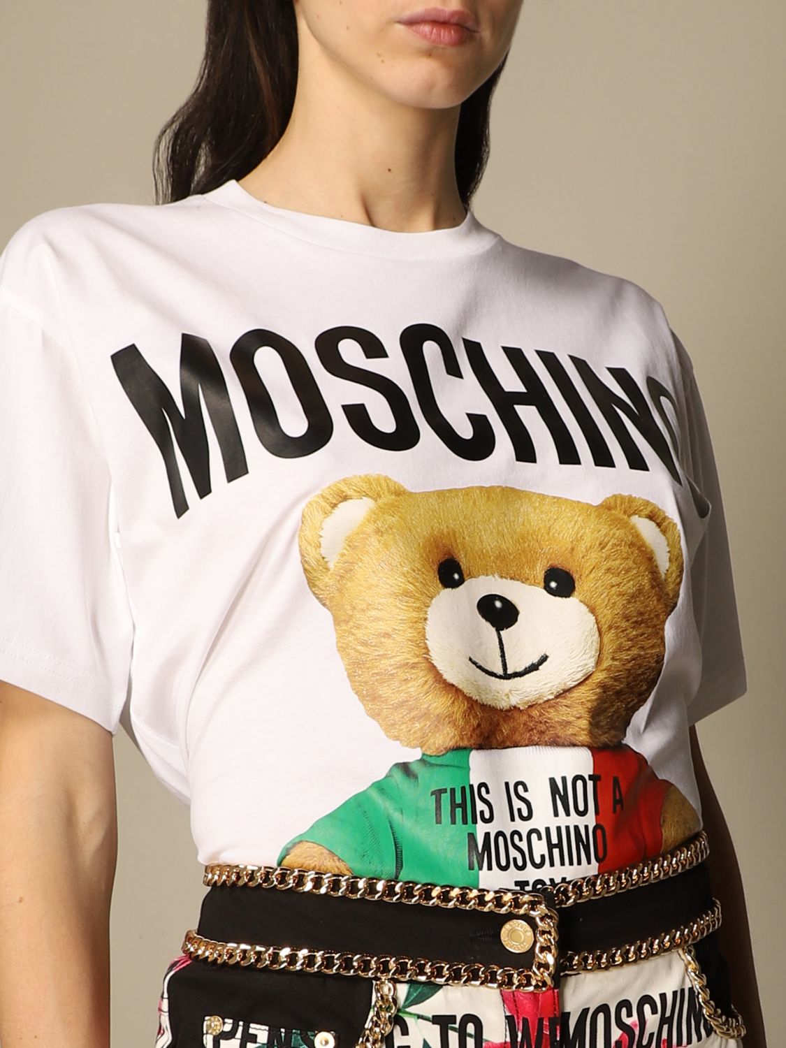 moschino t-shirt teddy