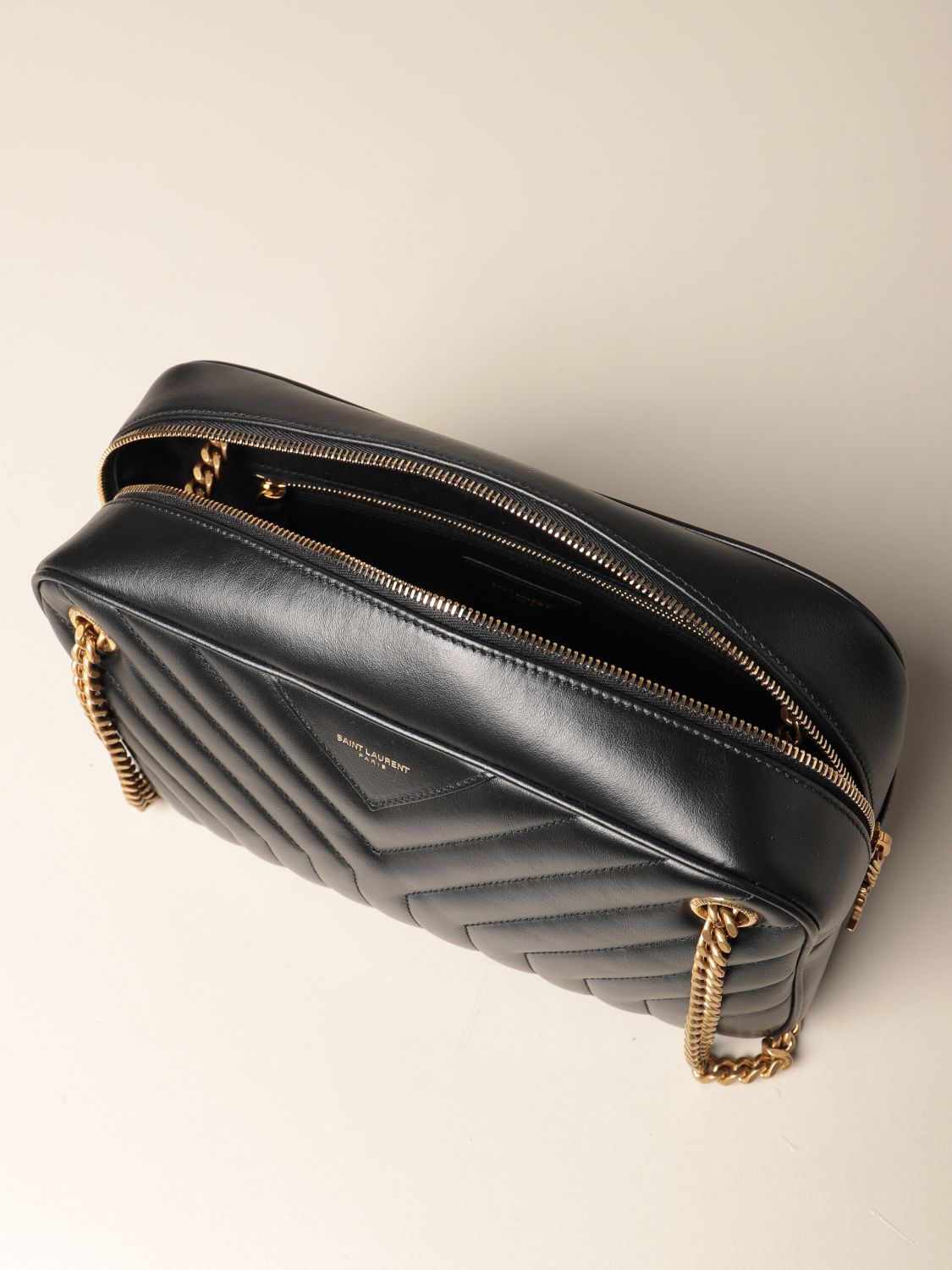 SAINT LAURENT: Joan bag in quilted leather | Shoulder Bag Saint 