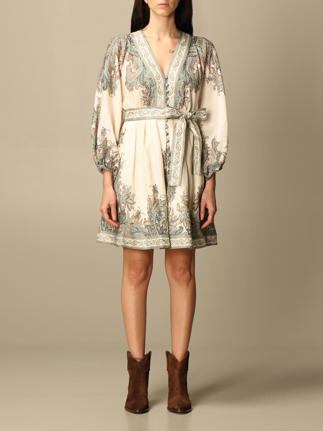 Dress Zimmermann 9692DBRG GIGLIO.COM