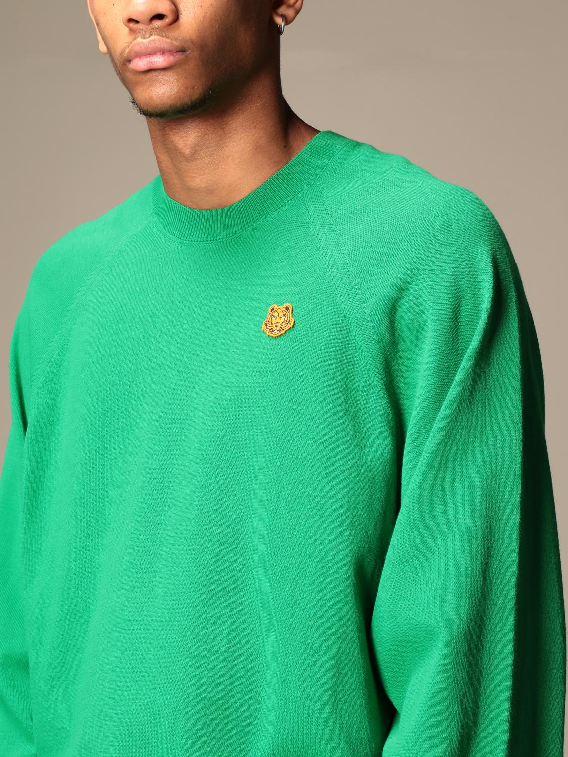 green kenzo sweater