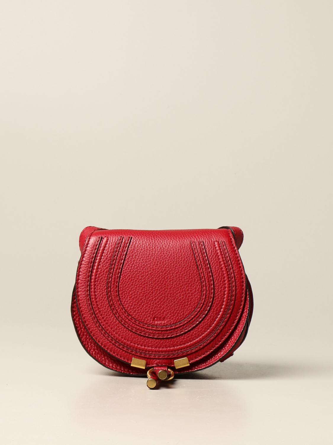 CHLOÉ: Bolso de hombro mujer ChloÉ | Bandolera Chloé Mujer Rojo | Bandolera  Chloé C21SP580E03 GIGLIO.COM