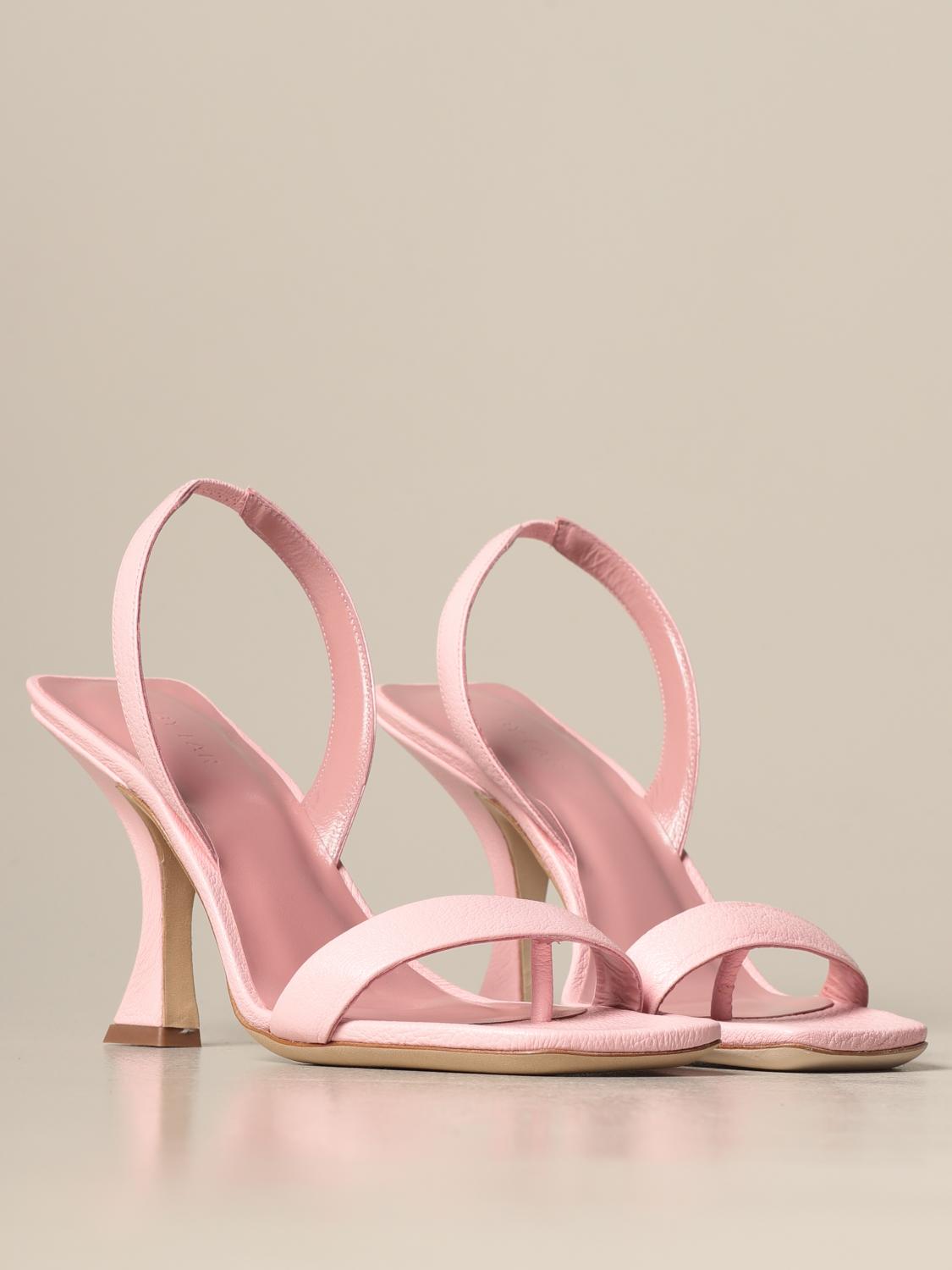 by far pink sandals