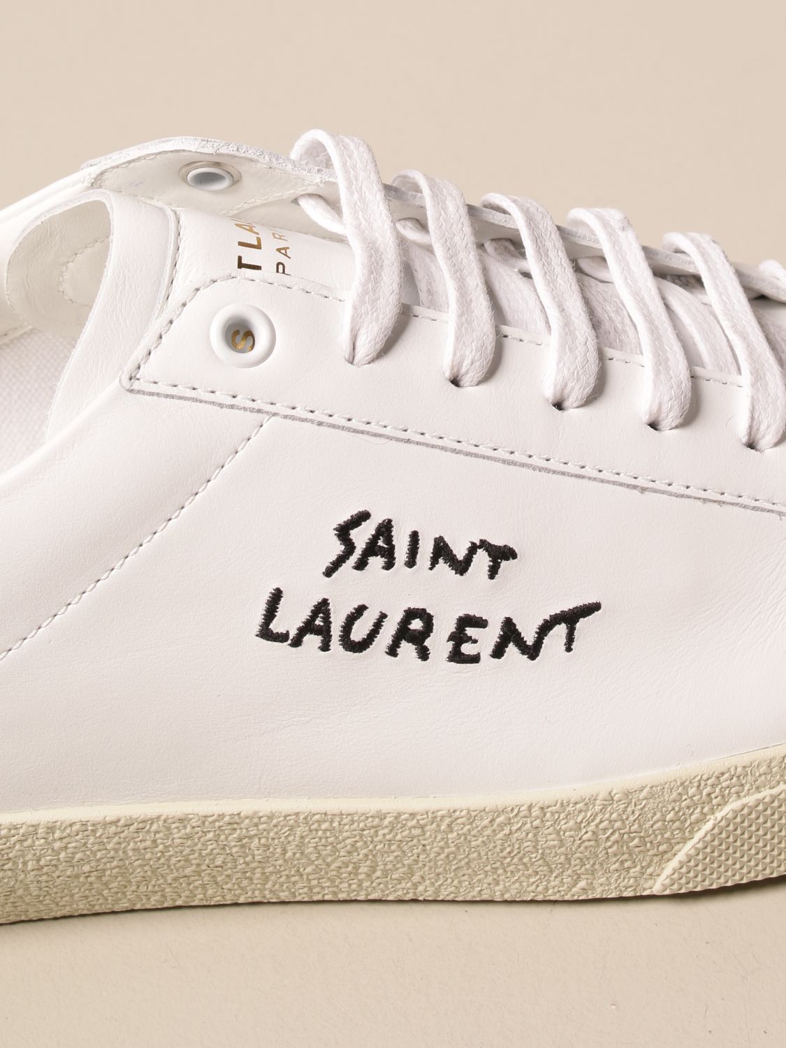 Baskets Saint Laurent: Baskets homme Saint Laurent blanc 4