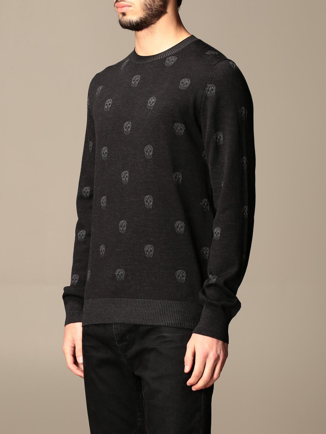 mens designer crew neck sweaters