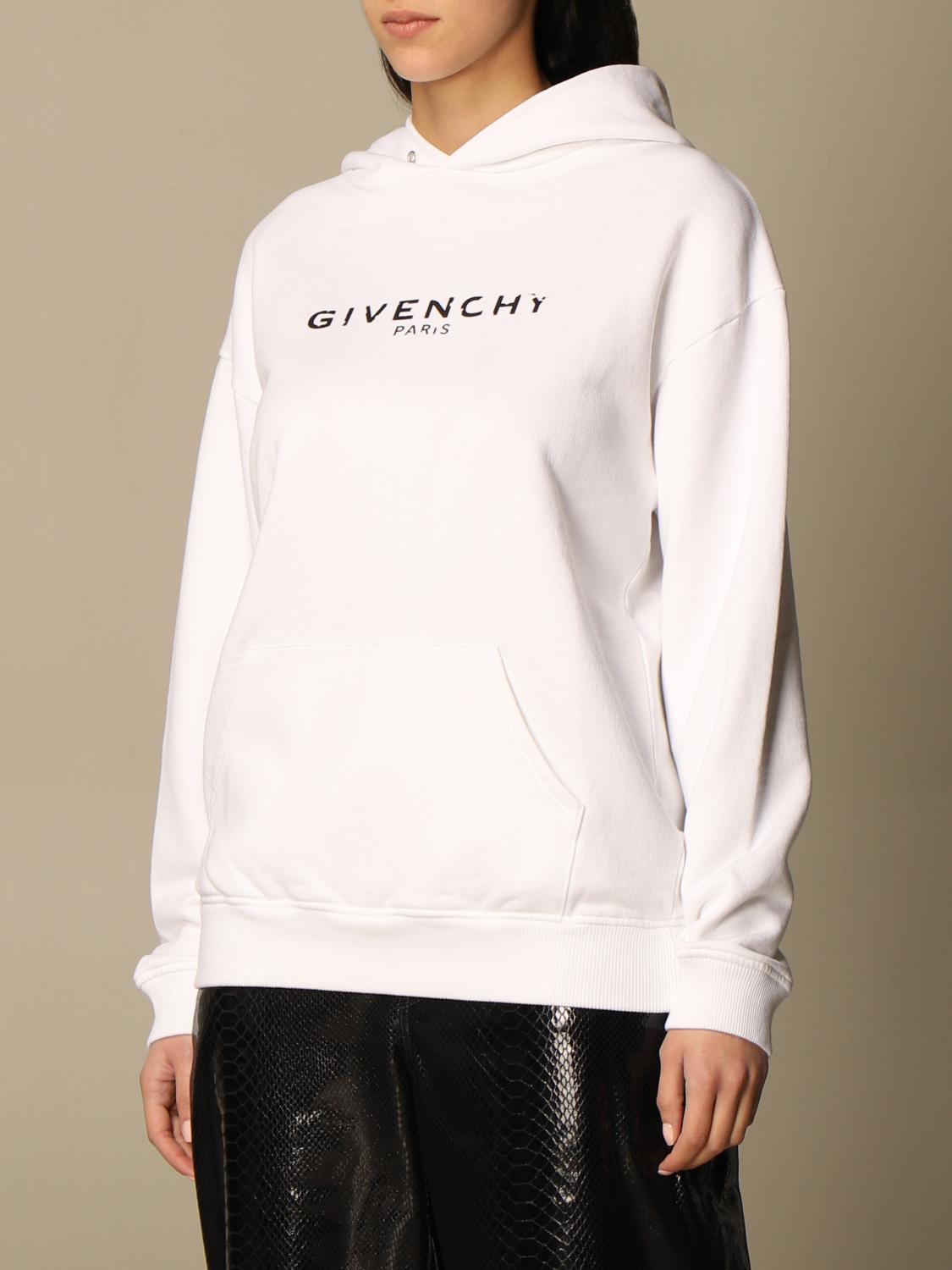 white hooded jumper womens