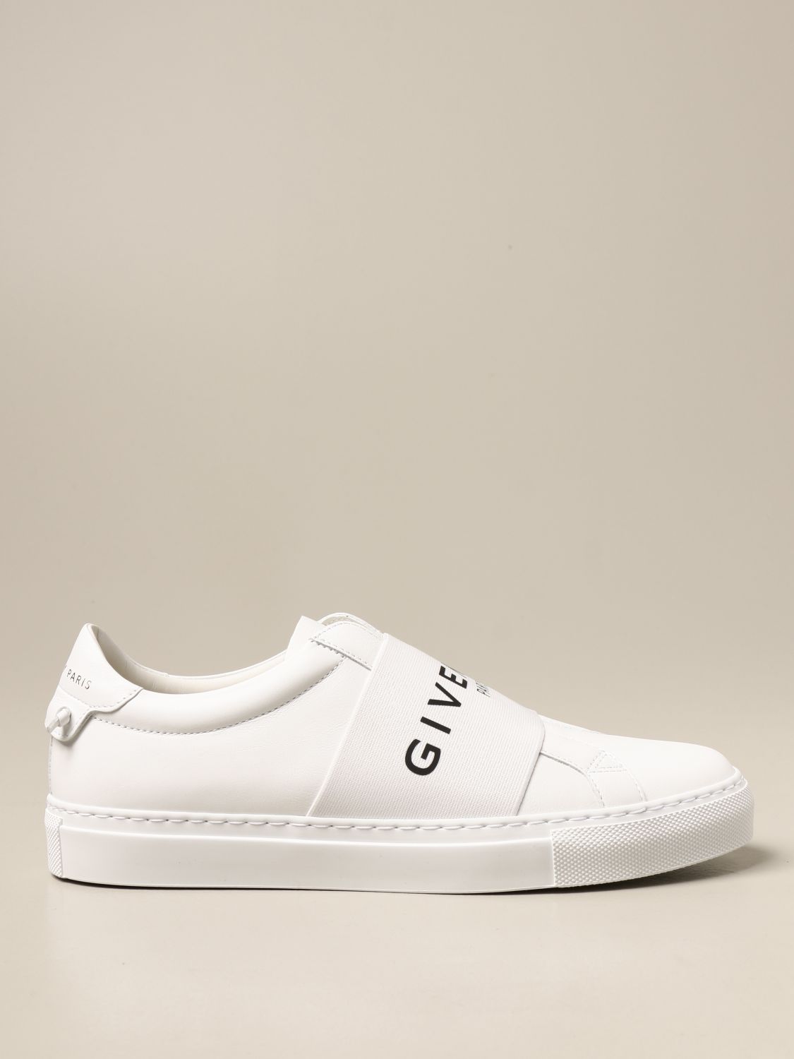 Givenchy sneakers in calfskin with logoed band