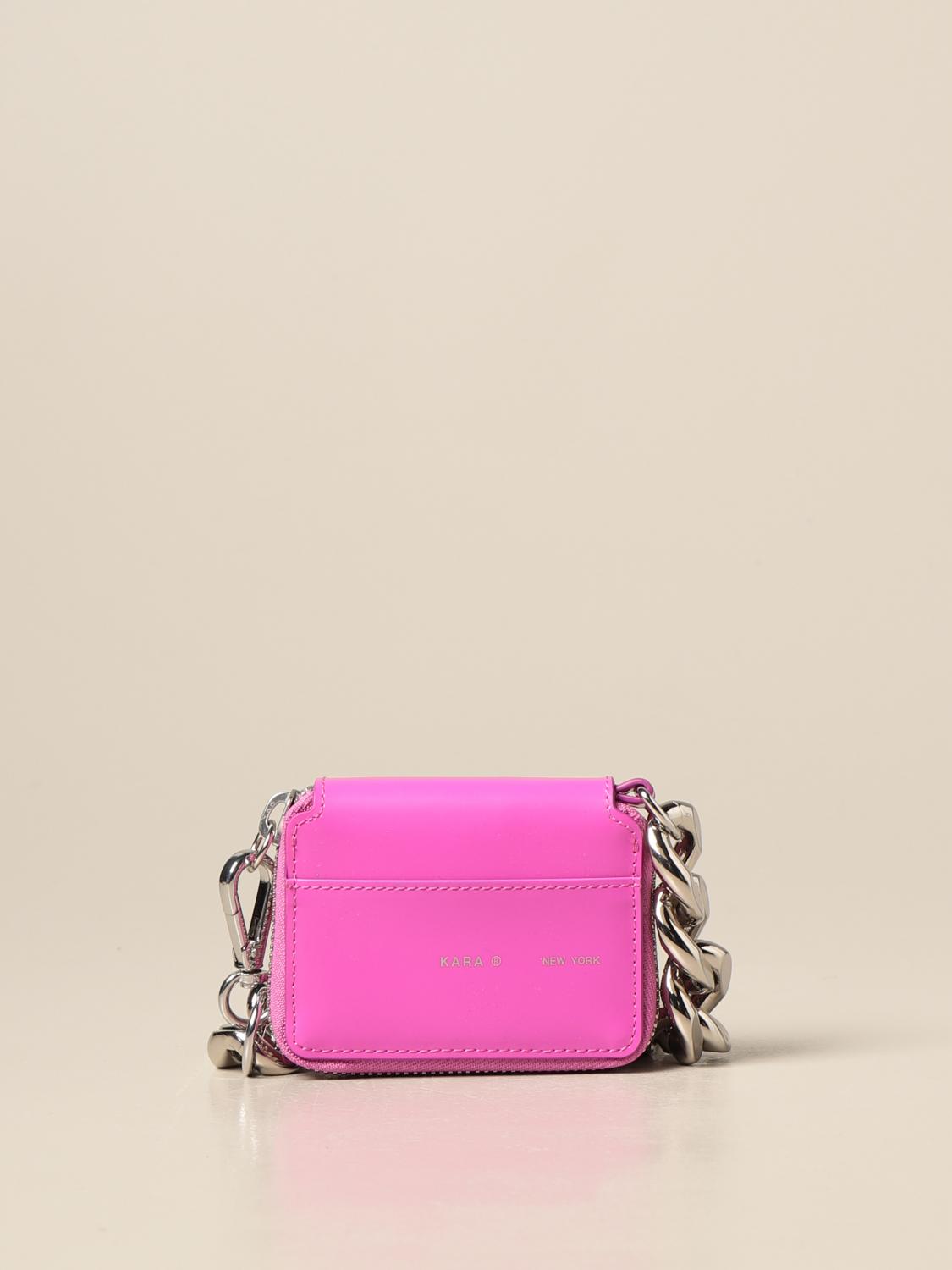 portefeuille femme fuchsia