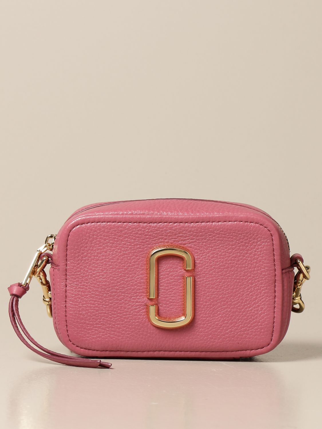 Marc Jacobs Outlet: The Softshot leather bag - Fuchsia  Marc Jacobs  crossbody bags M0016805 online at