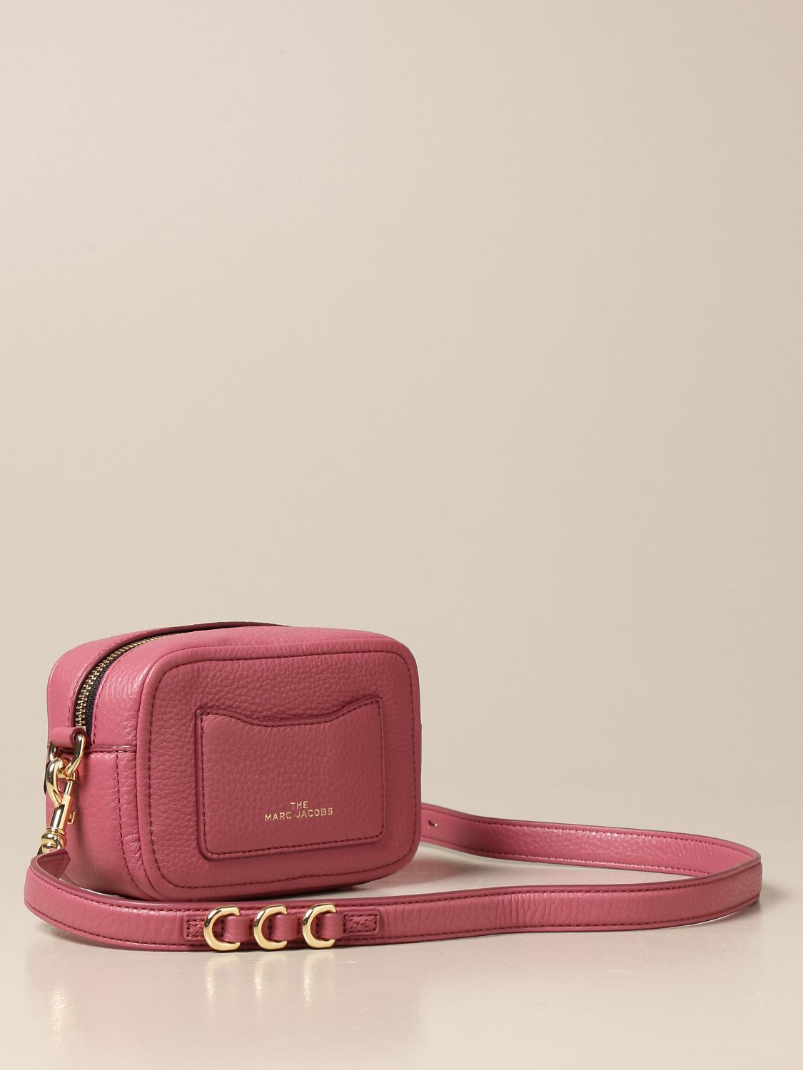 Marc Jacobs Outlet: The Softshot leather bag - Fuchsia  Marc Jacobs  crossbody bags M0016805 online at