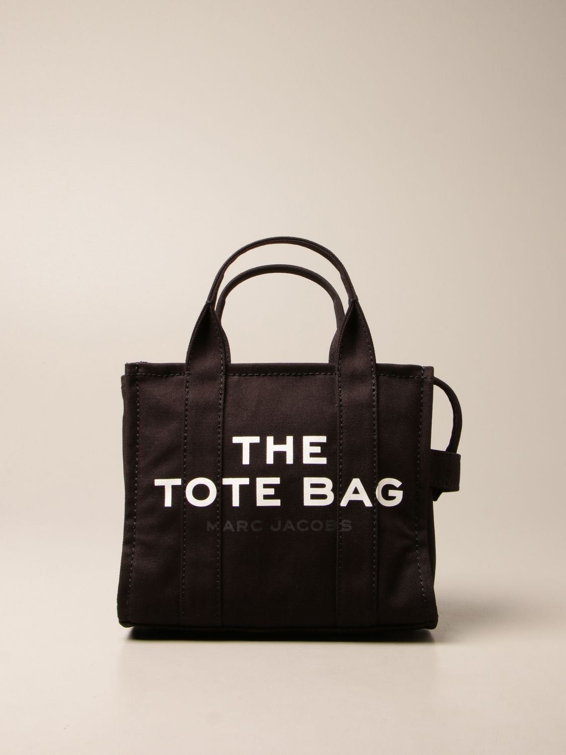 MARC JACOBS: The mini Traveler bag in canvas - Black | Marc Jacobs mini ...