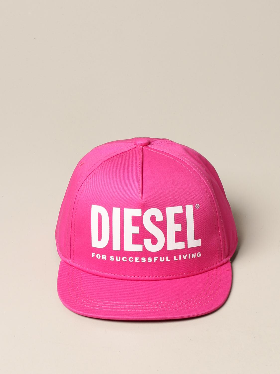 DIESEL: baseball cap - Fuchsia | Hat 