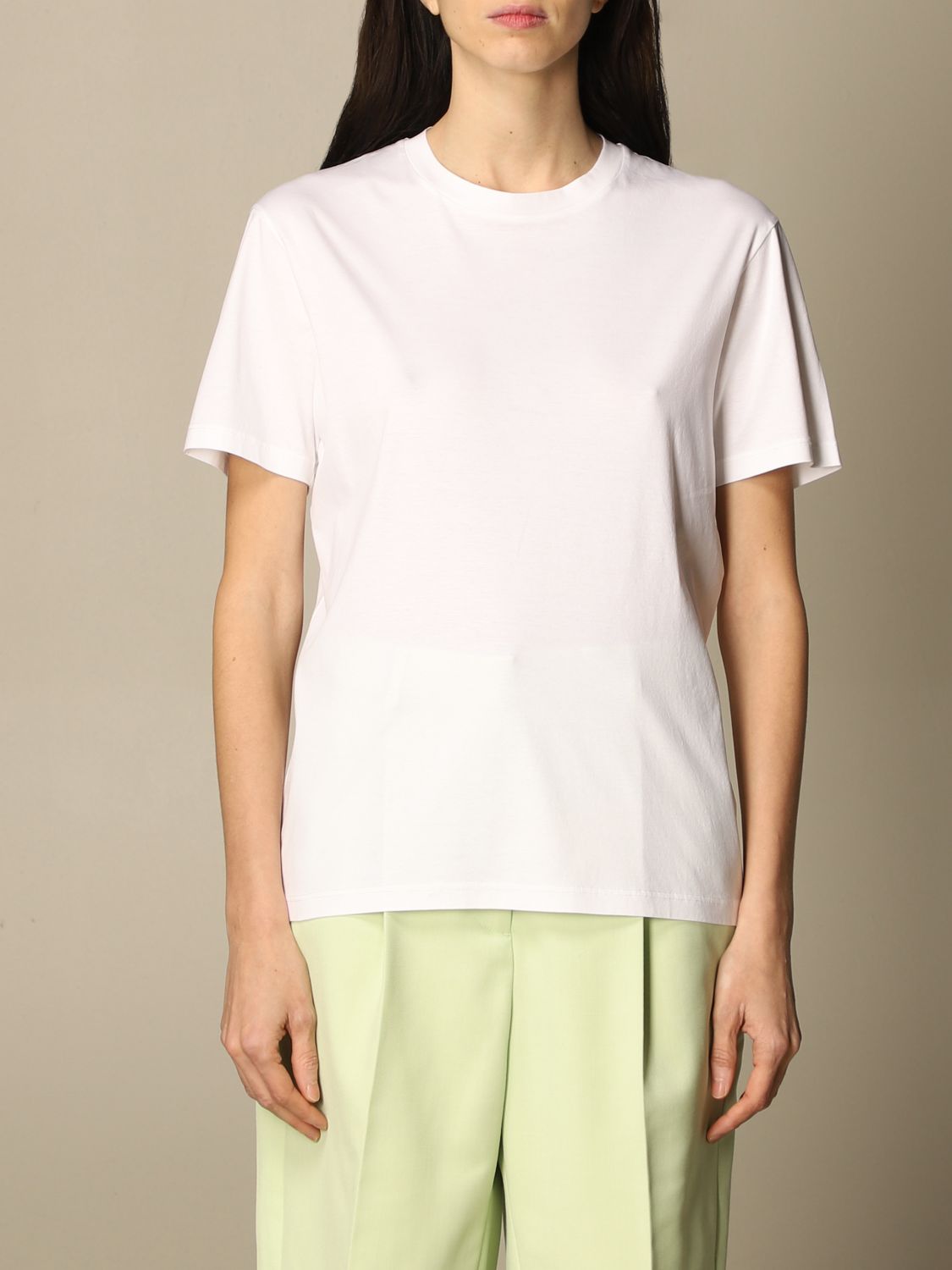 JIL SANDER: t-shirt for women - White | Jil Sander t-shirt JSPS705002 ...
