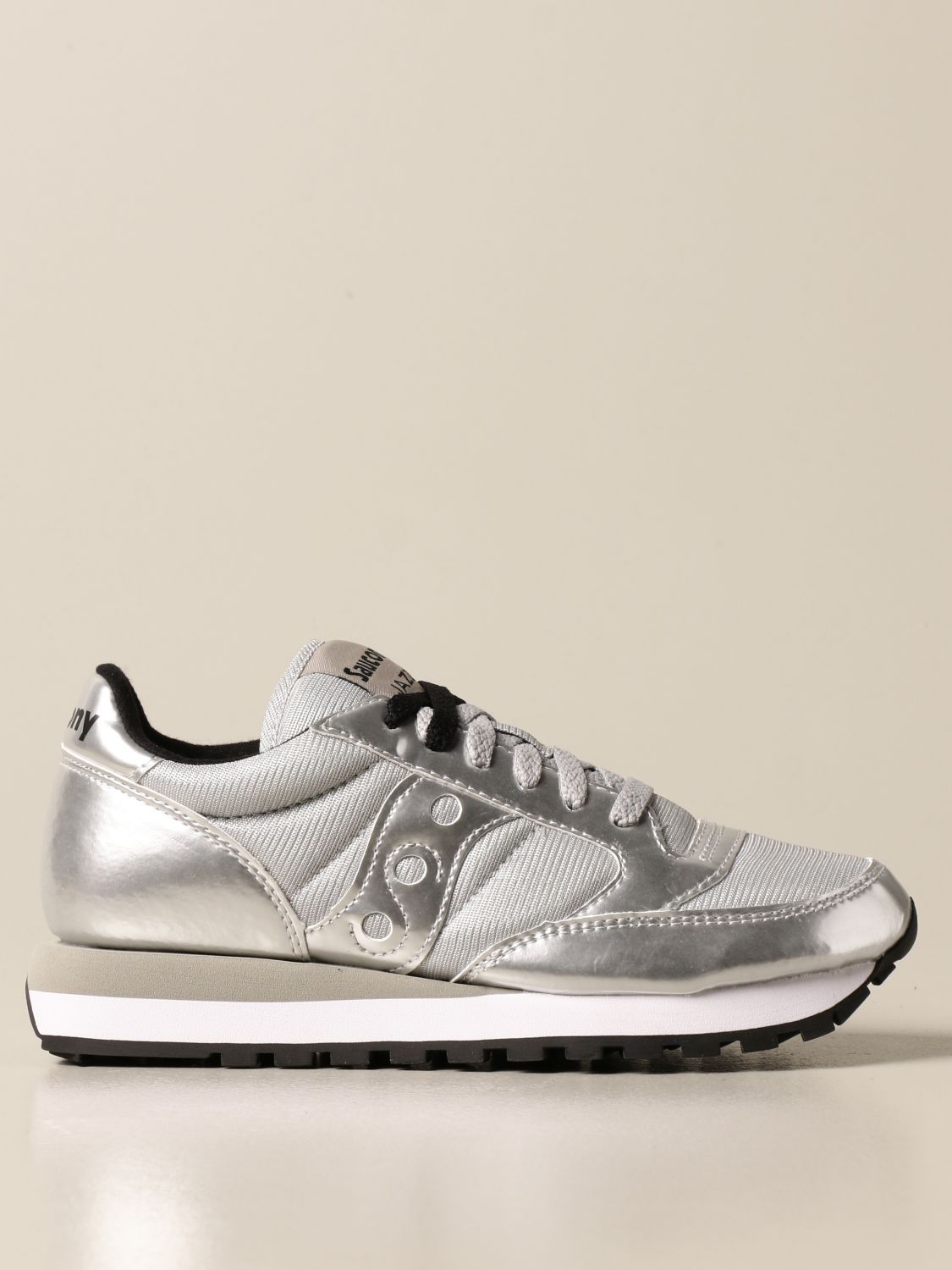 saucony silver sneakers
