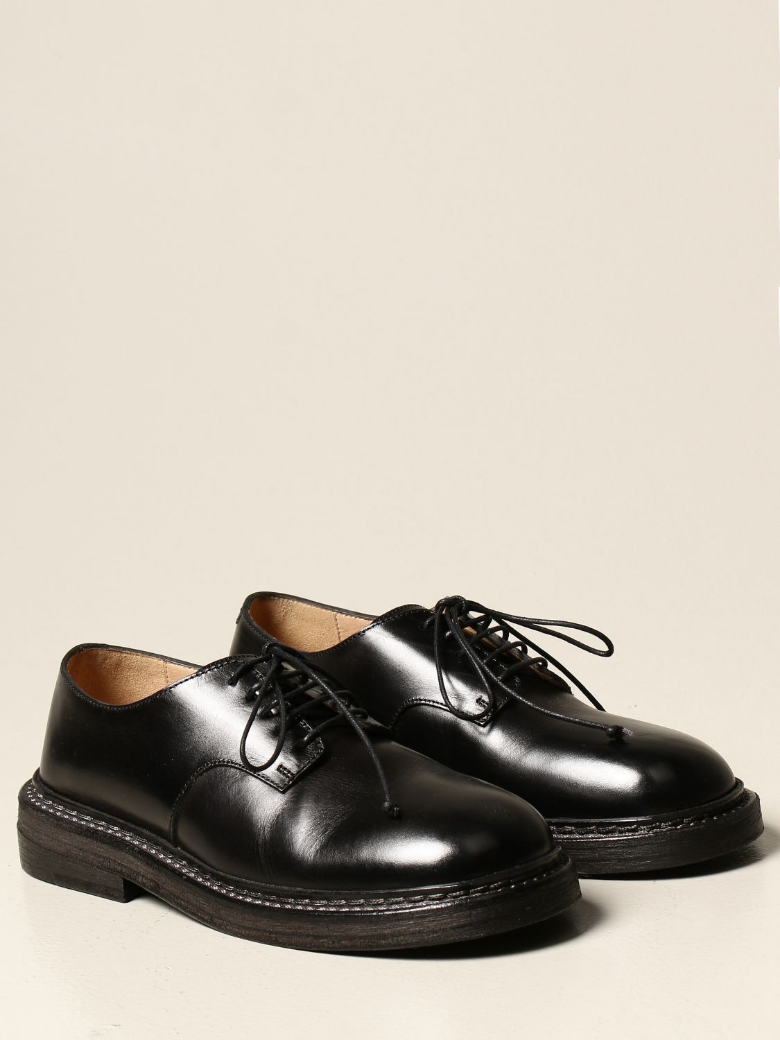 MARSÈLL: Nasello Derby in leather - Black | Oxford Shoes Marsèll ...