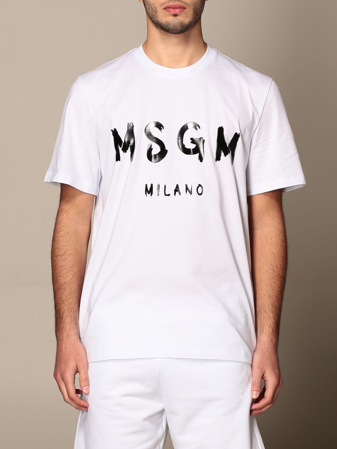 T-ShirtMSGM in Cotone da Uomo colore Bianco 37% di sconto Uomo T-shirt da T-shirt MSGM 