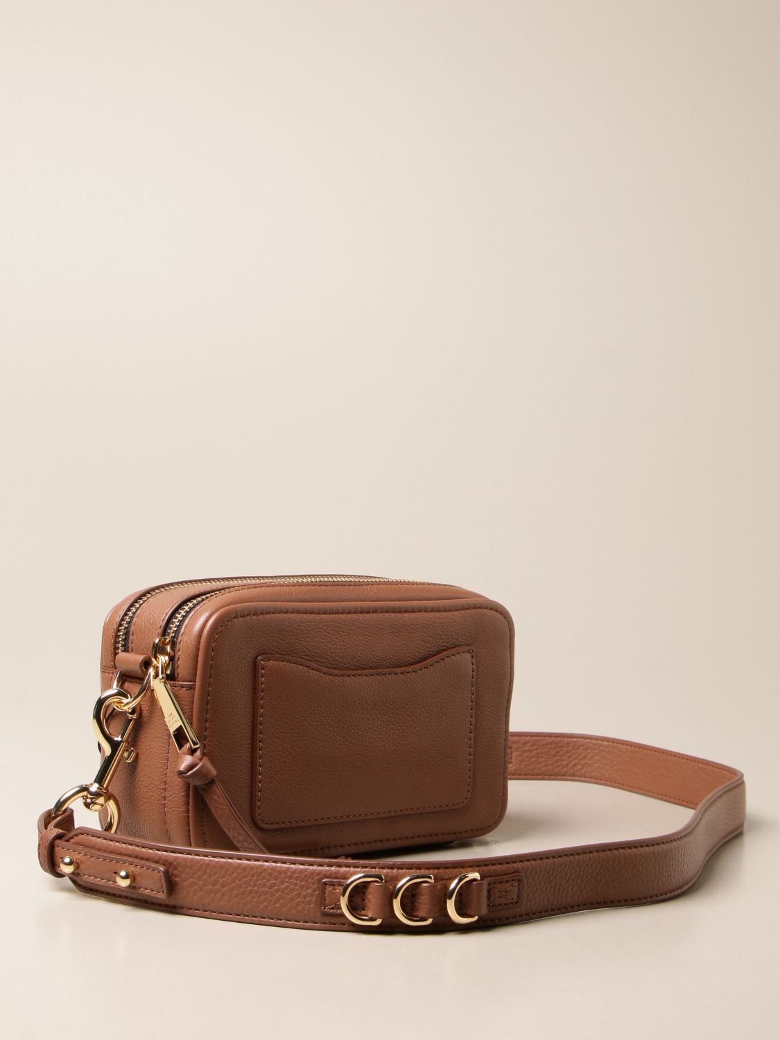 Marc Jacobs Softshot 21 Brown Leather Shoulder Bag