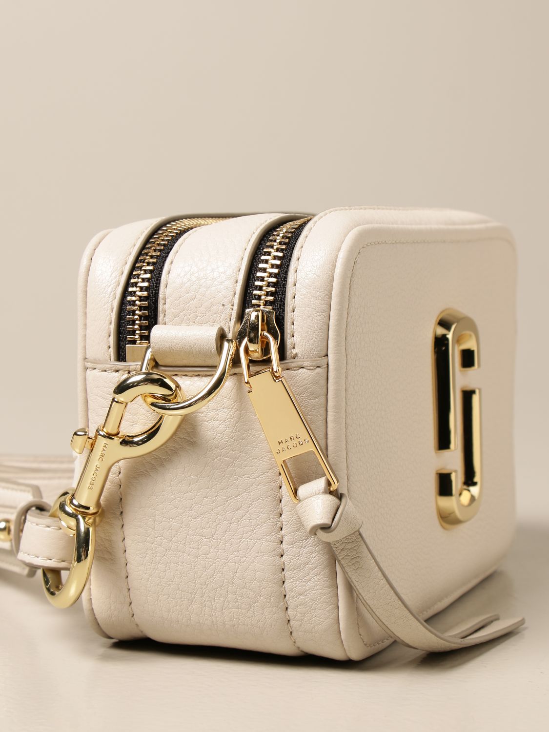 Marc Jacobs Off-white 'the Softshot' 21 Bag In 106 Cream