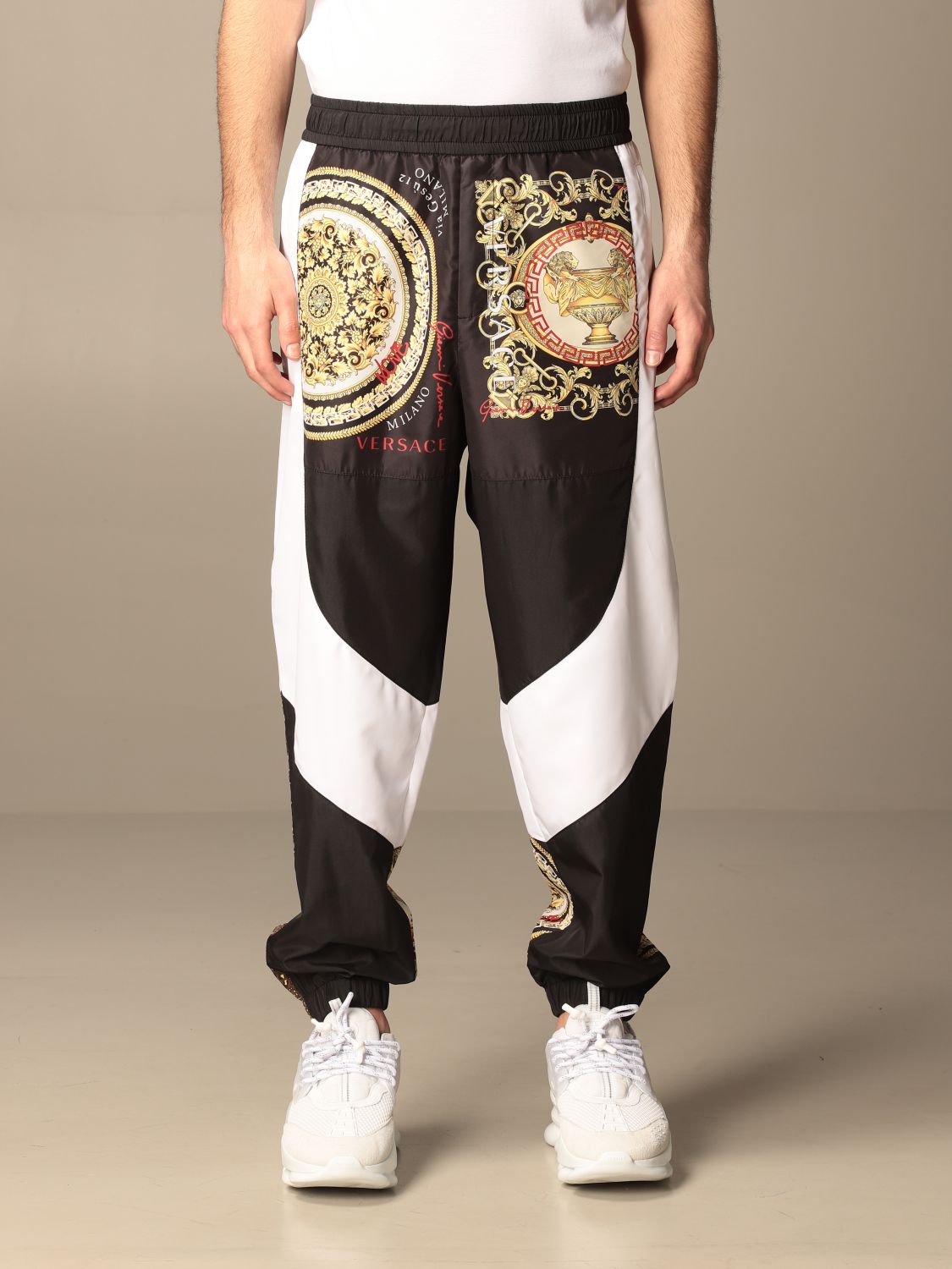 versace men's pants