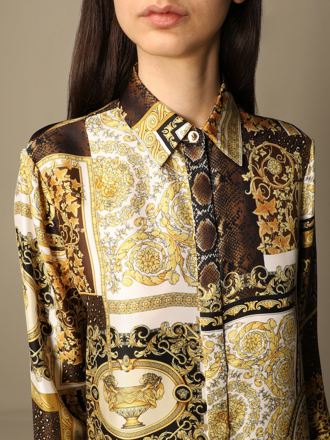 versace shirt pattern