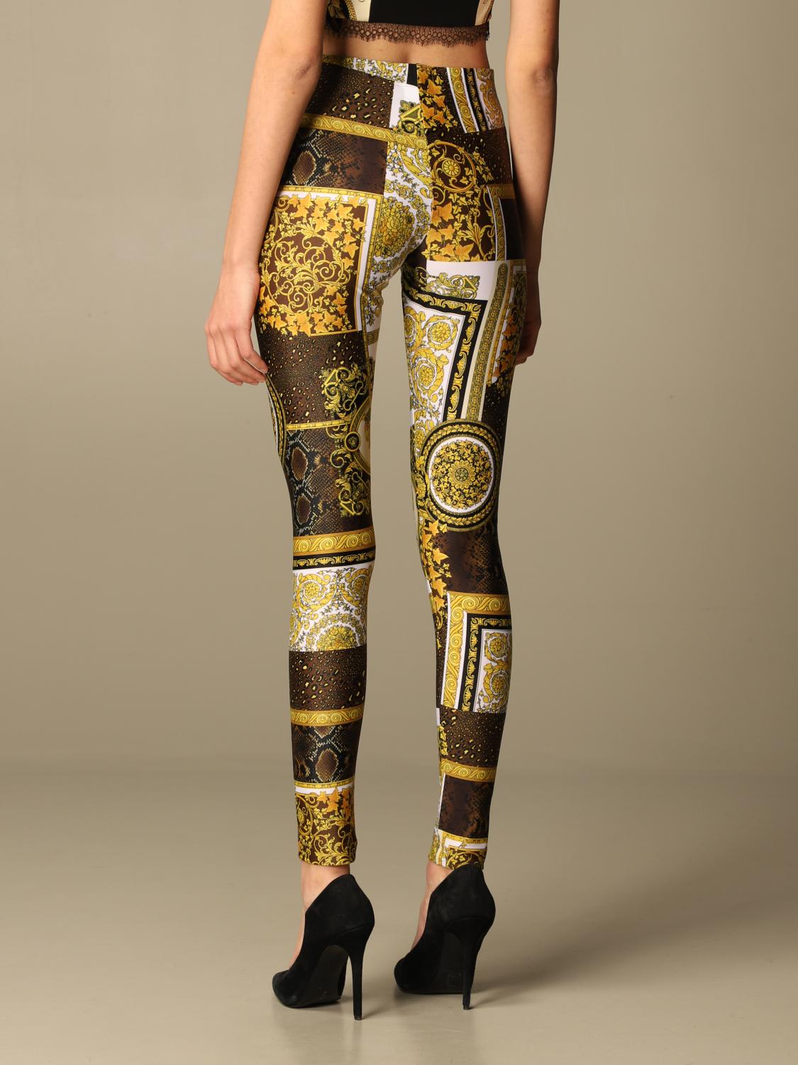 women's versace leggings