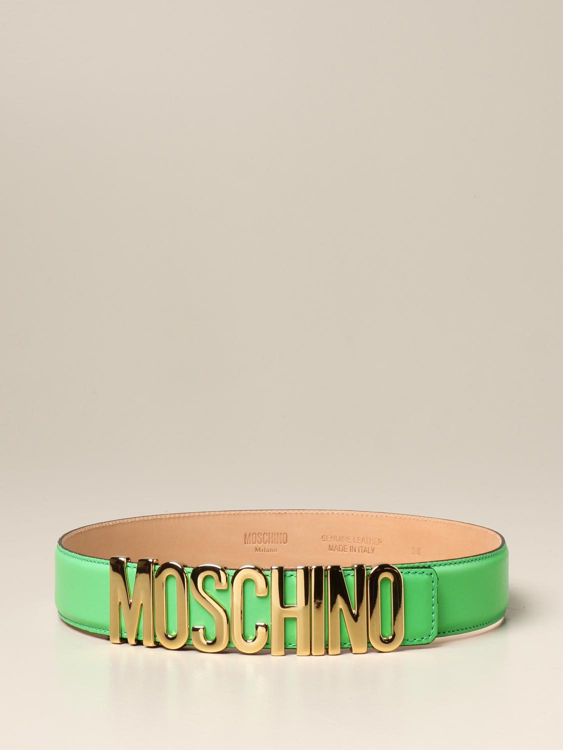 moschino colorful belt