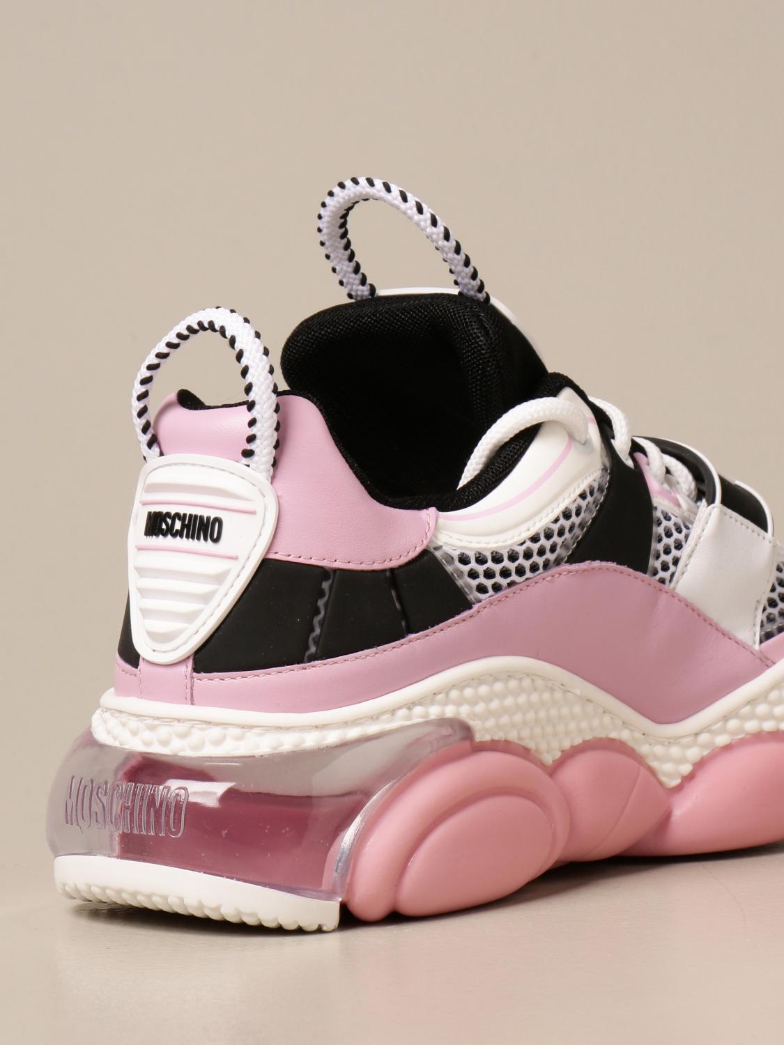 moschino chunky sole sneakers