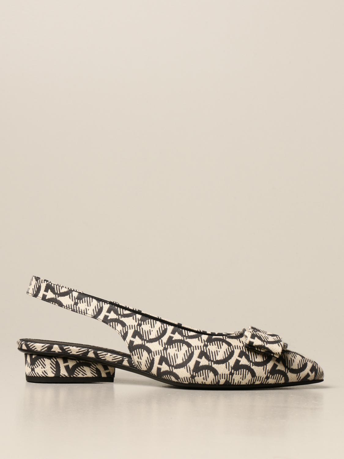 salvatore ferragamo gancini ballet flats