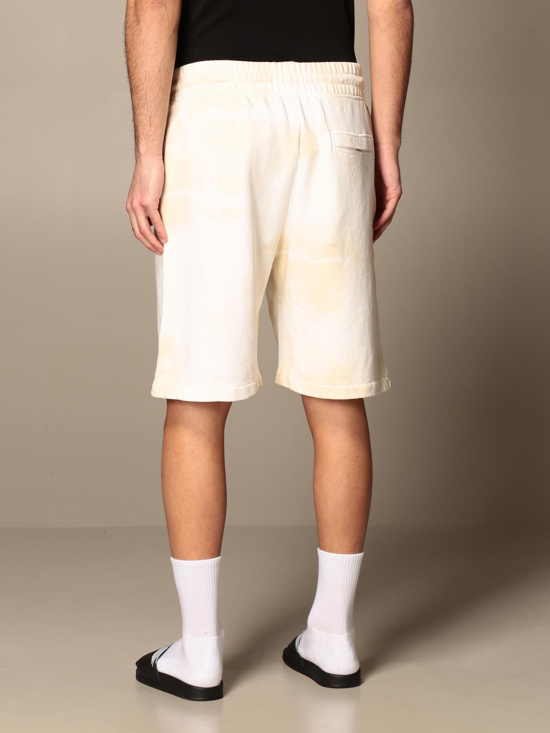 beige jogger shorts