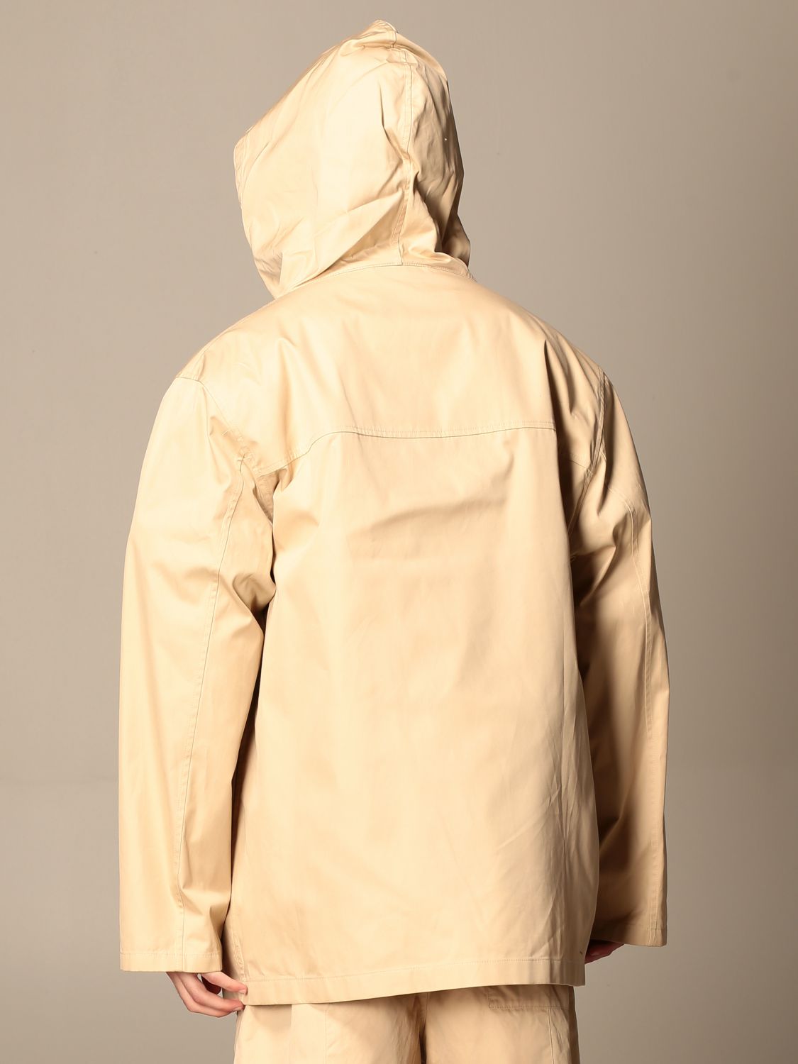 Jil Sander over zip jacket with hood
