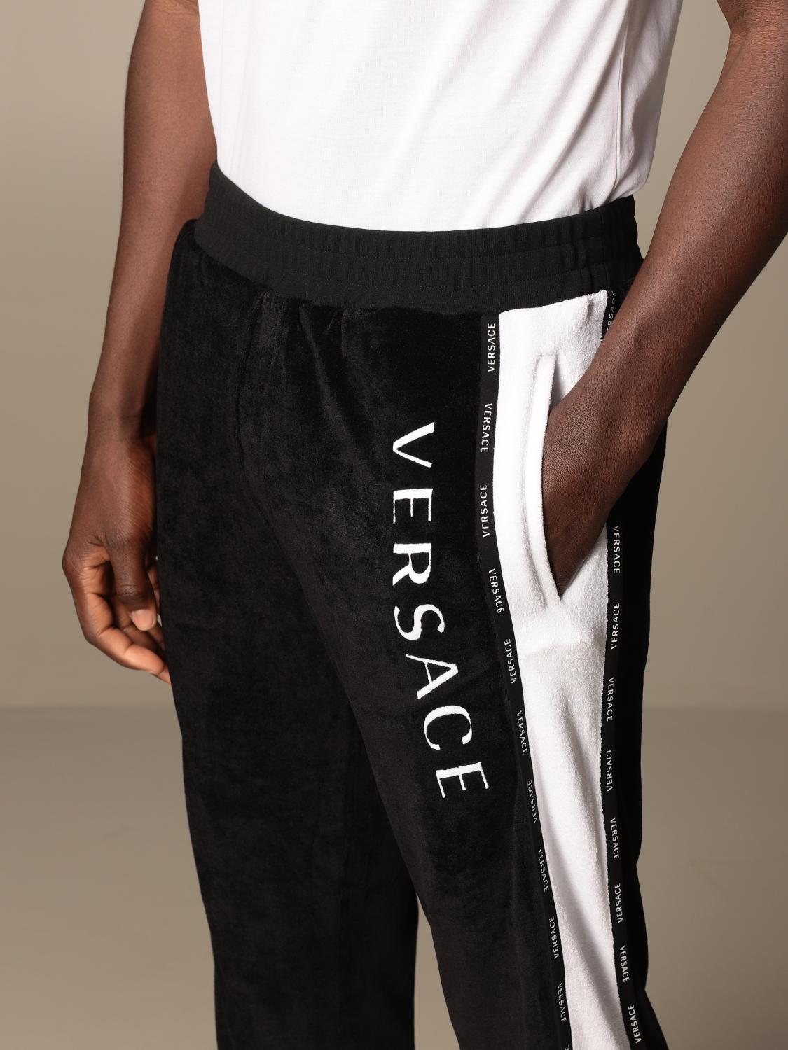 versace shorts and shirt set