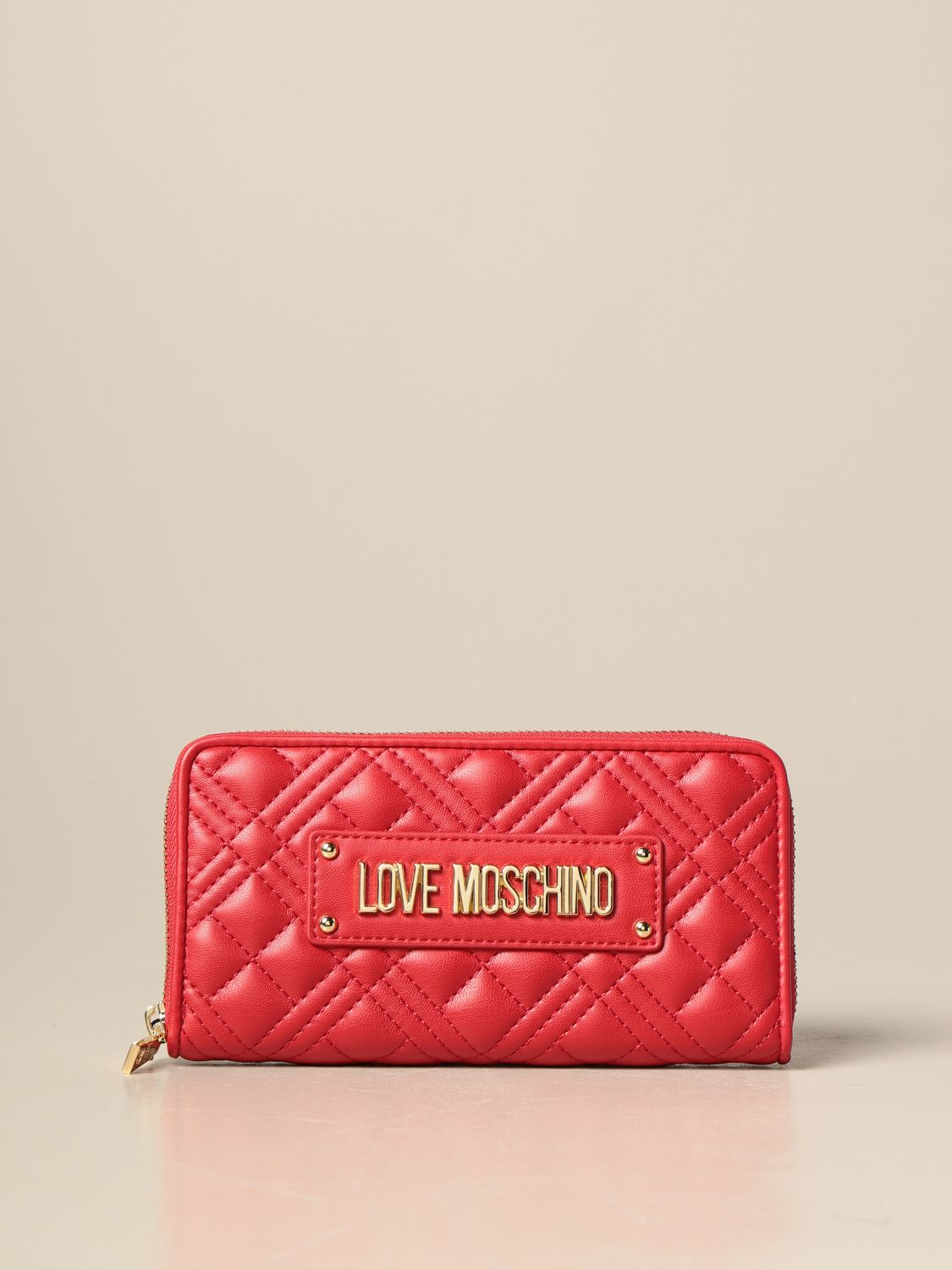 love moschino red wallet