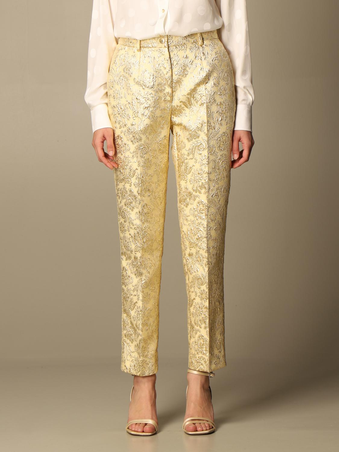 dolce and gabbana womens trousers