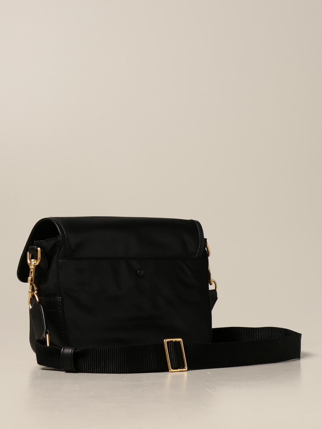 TORY BURCH: Piper nylon shoulder bag - Black | Tory Burch shoulder bag  74651 online on 