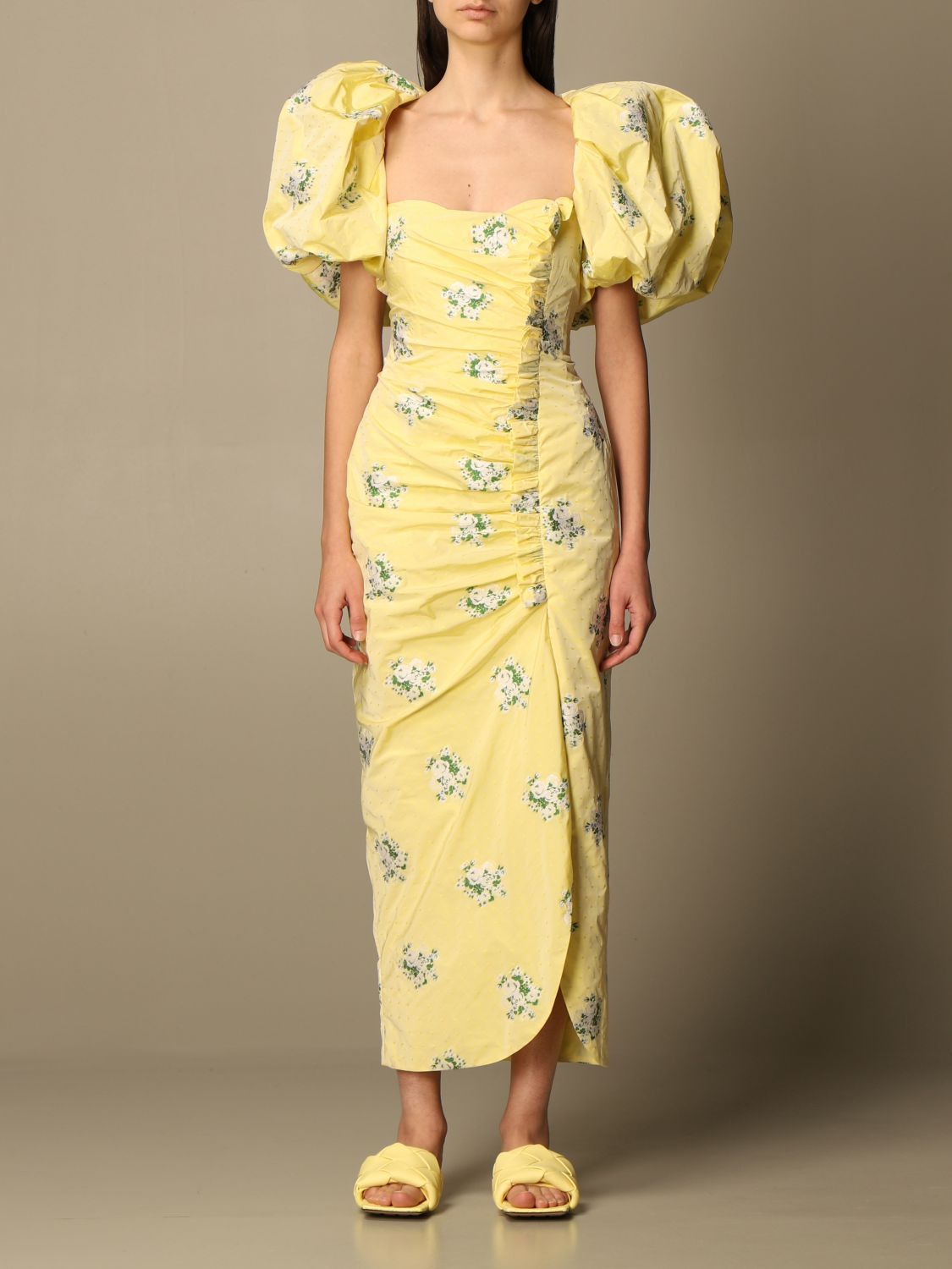 Giuseppe Di Morabito long dress with floral pattern
