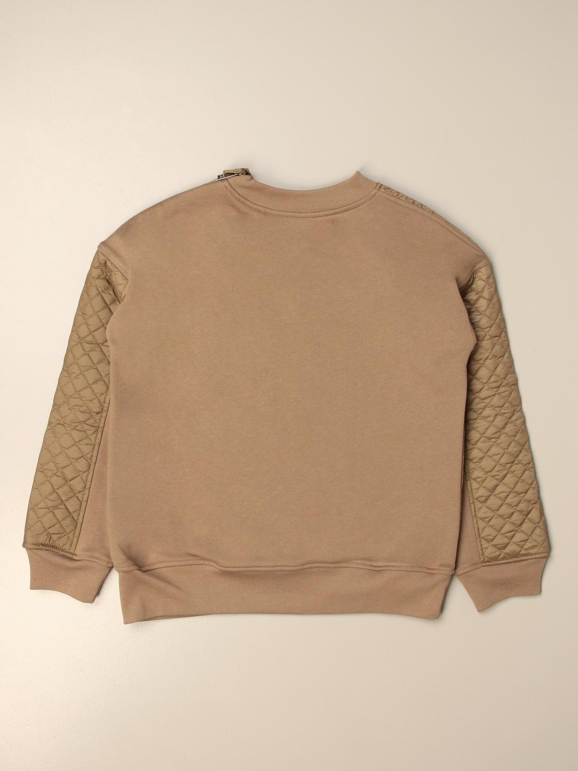 pull beige enfant