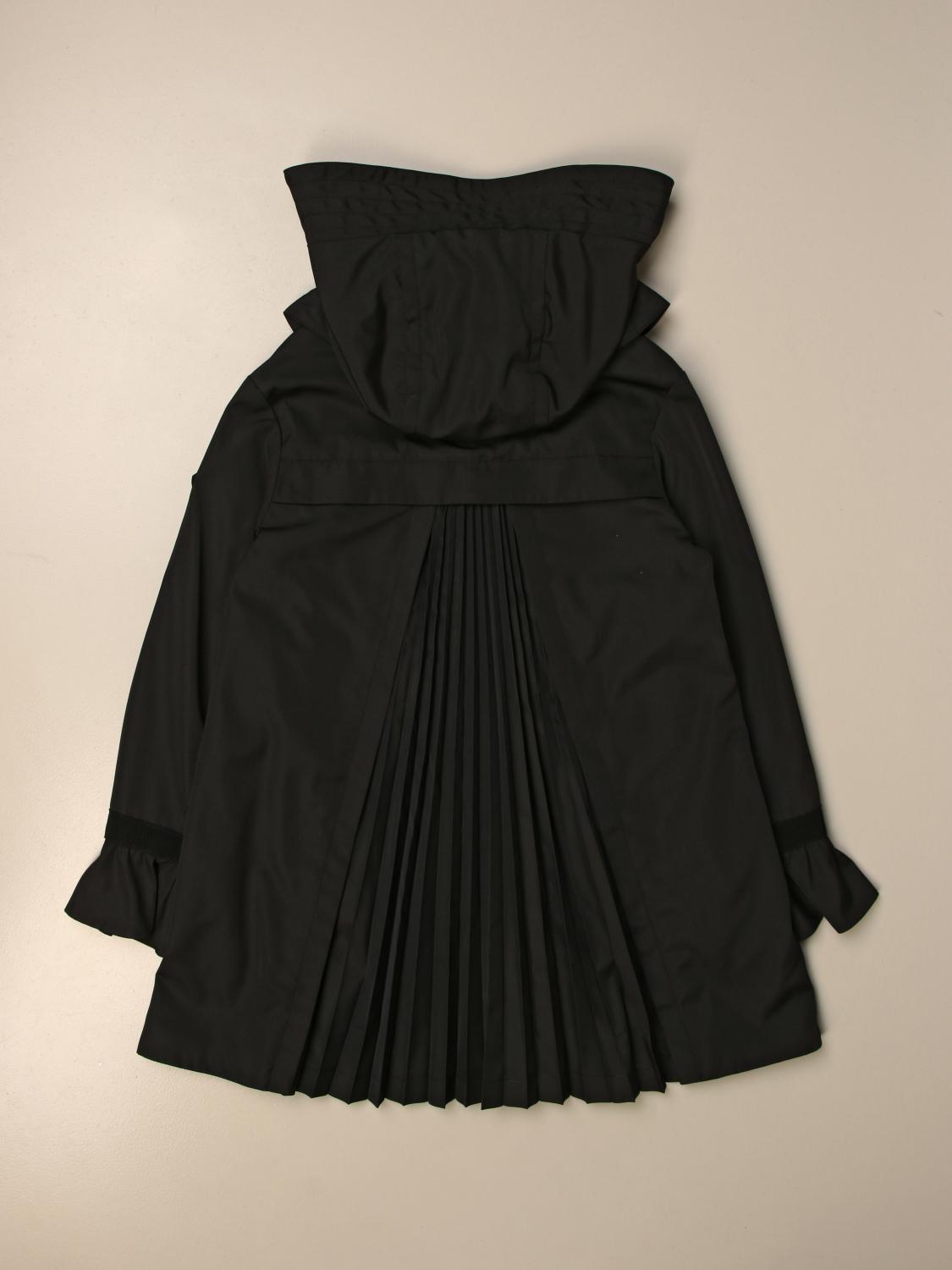 coat with removable hood